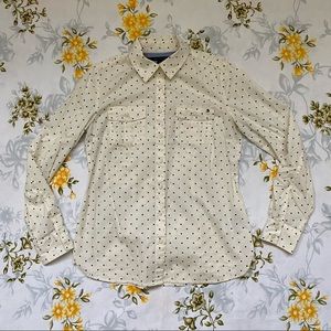 Tommy Hilfiger Size S Polka Dot Button Down